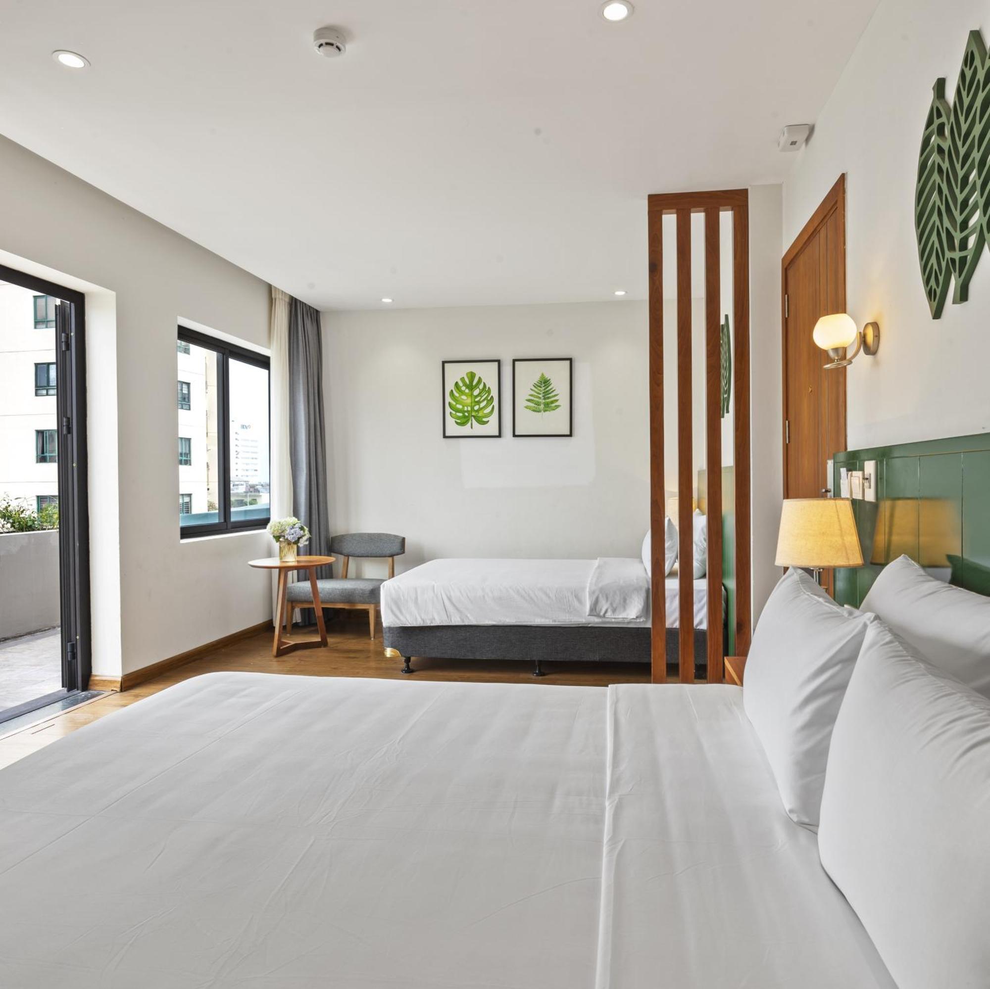 22Land Classic Suites Hanoi Oda fotoğraf