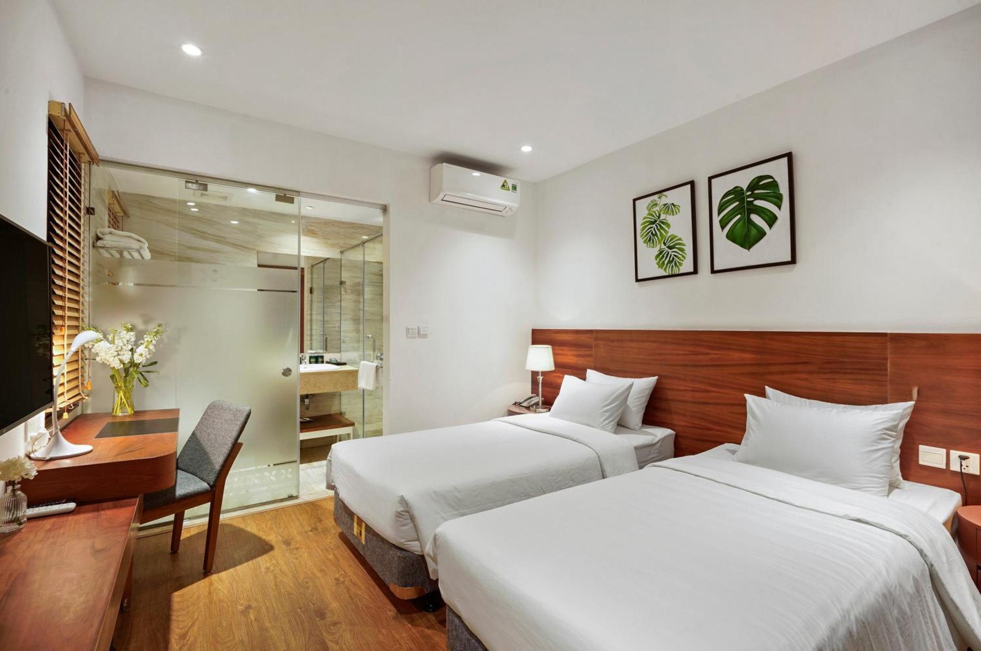 22Land Classic Suites Hanoi Oda fotoğraf